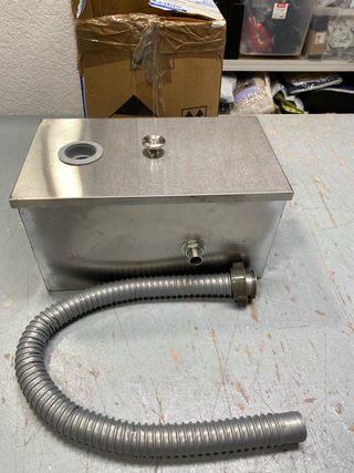 Armadilha de gordura inox 350x200x200mm