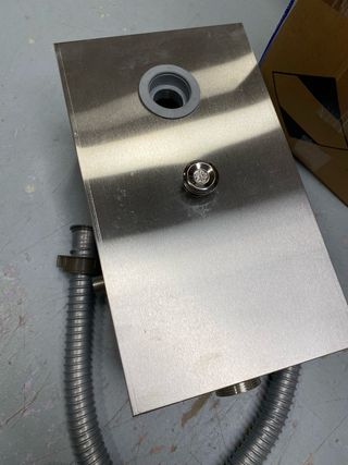 Armadilha de gordura inox 350x200x200mm