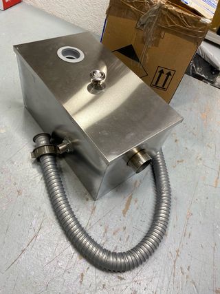 Armadilha de gordura inox 350x200x200mm