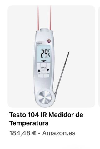Termómetro Testo 104-IR Láser/Pincho