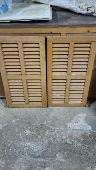 Persianas de madera 100x90
