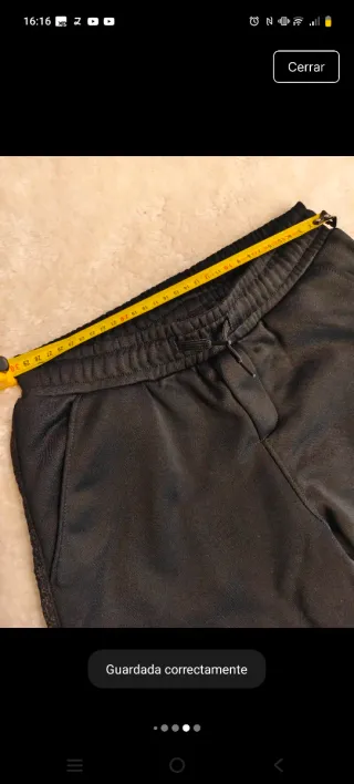 Pantalón chándal Boss niño 7/8 años negro