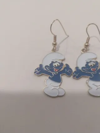 Pendientes Vintage Los Pitufos