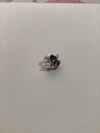 Charm Stitch con Rosa Roja