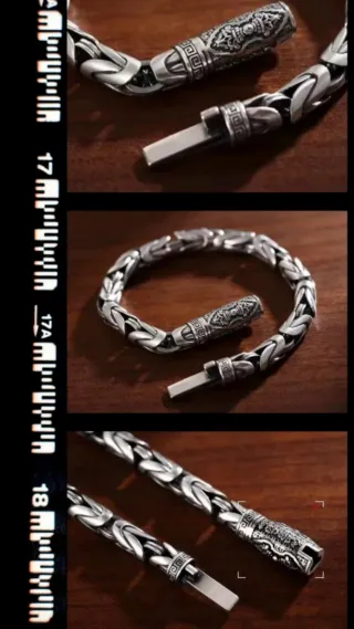 Pulsera Vintage Budista Tibetana.