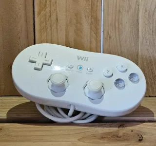 Mando Clásico Nintendo Wii Blanco