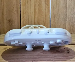 Mando Clásico Nintendo Wii Blanco