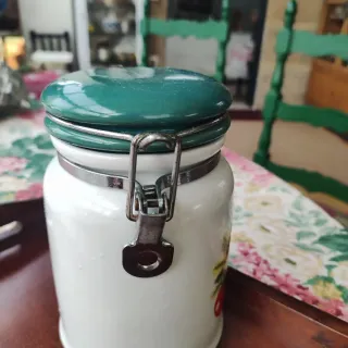 Tarro vintage+regalo cuadro