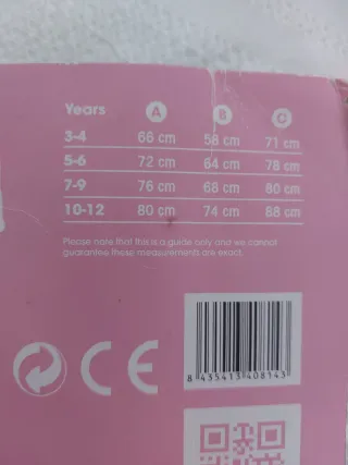 Disfraz Vaca Infantil