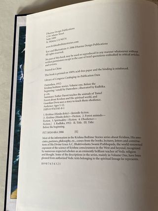 Krishna Bedtime Stories “Before the Beginning”