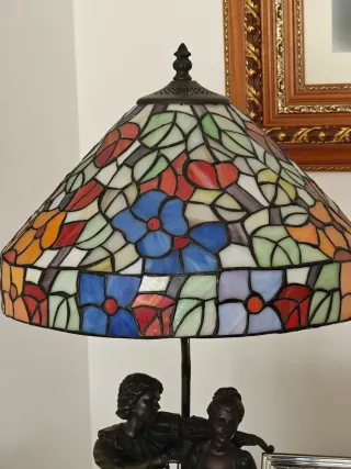 Lámpara tipo Tiffany