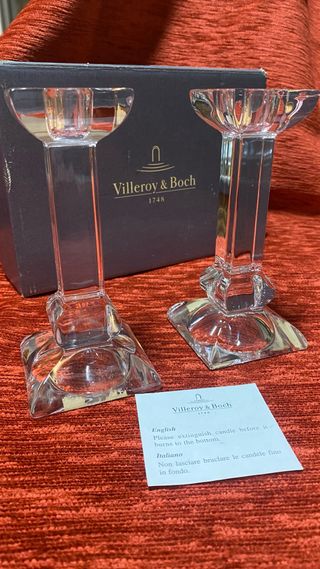 Villeroy & Boch Siena Candelabros Set 2