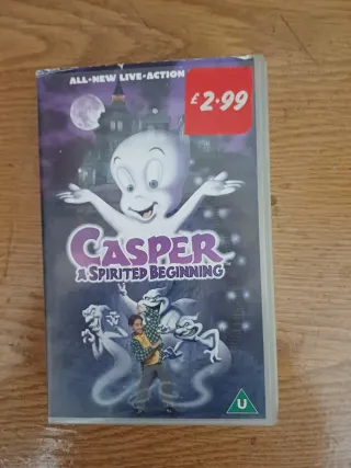 Casper A Spirited Beginning VHS Película