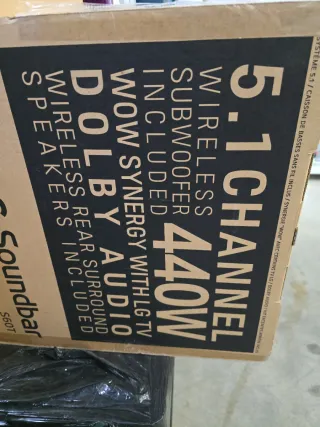 LG Soundbar S60T Bluetooth 5.1