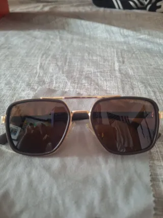 Gafas Emporio Armani Marrón y Dorado