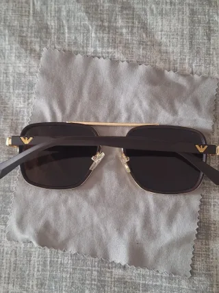Gafas Emporio Armani Marrón y Dorado