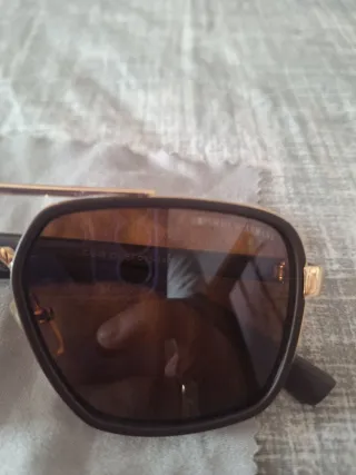 Gafas Emporio Armani Marrón y Dorado