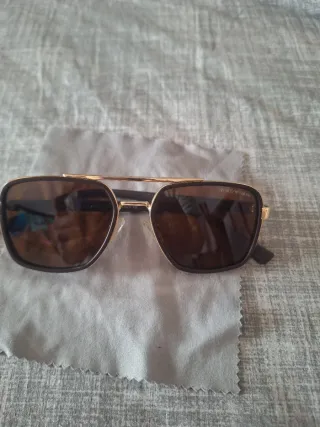 Gafas Emporio Armani Marrón y Dorado