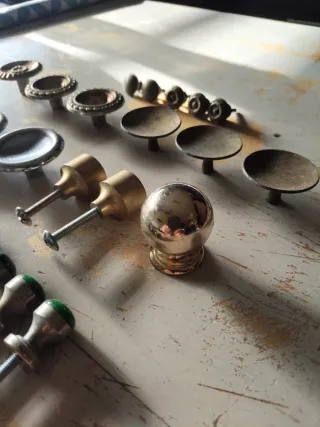 Maniglia antica per armadio vintage retrò