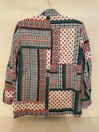 Blazer Zara Estampado Talla XS