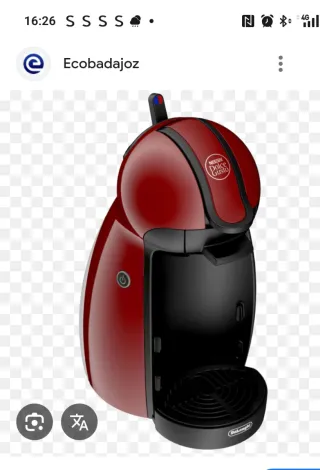 Cafetera Dolce Gusto Roja