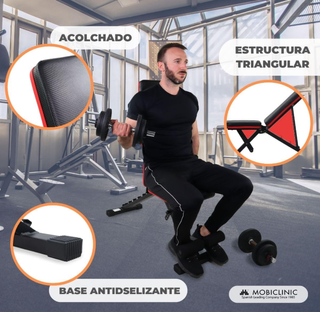Banco de musculación Plegable