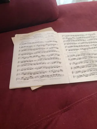 Lote libros violín: Ševčík, Sitt, Hrimaly