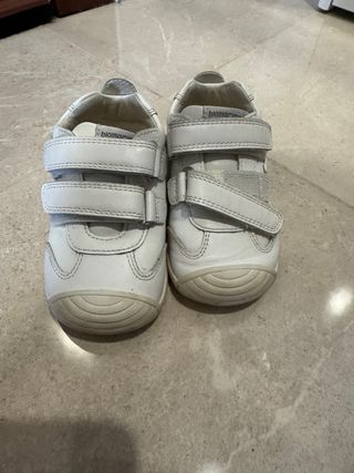 Zapatillas niño Biomecanics blancas talla 22