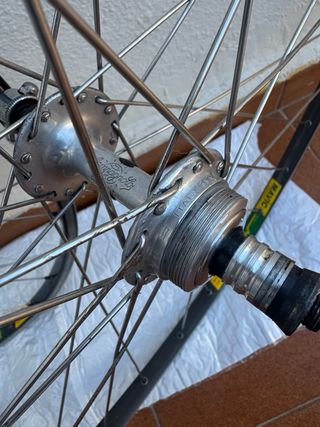 Ruote Campagnolo Mavic MA40 a 32 raggi