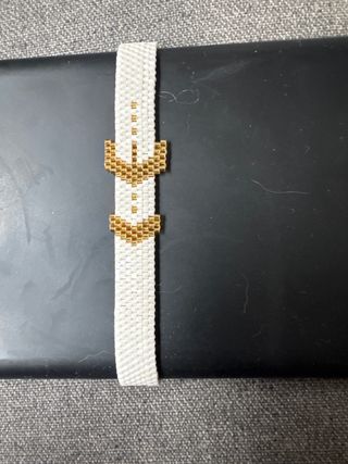 Pulsera Miyuki artesanal ajustable