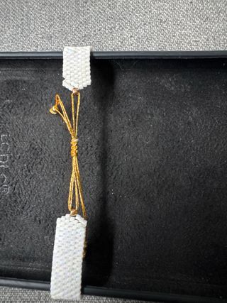 Pulsera Miyuki artesanal ajustable