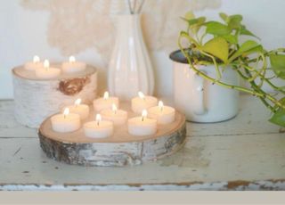 Set 2 Maderas Decorativas Rústicas