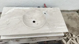 Se vende Pila lavabo de mármol naino!!