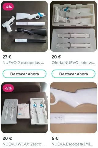 Juego COMO NUEVO Wii Western Heroes+Rifle NUEVO