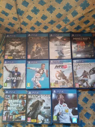 Lote 11 Juegos PS4 (PlayStation 4) - Acción, Depor