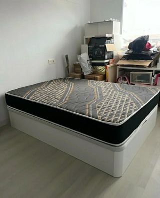 Canapé madera abatible