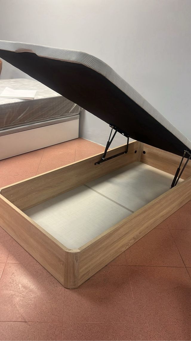 Canapé abatible con colchón