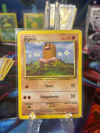 Carta Pokémon Diglett Base 30 PV