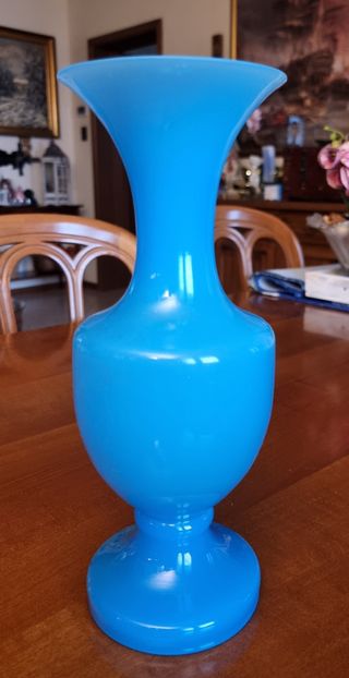 Vaso in vetro di Murano - Blu Intenso
