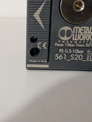 Pressostato elettropneumatico Metal Work 561_S20