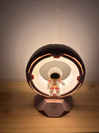 Lámpara Astronauta Rosa
