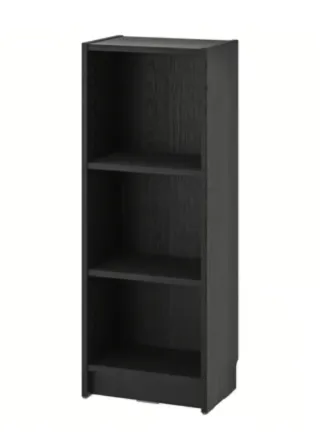 2 Estanterías Ikea color negro-marrón