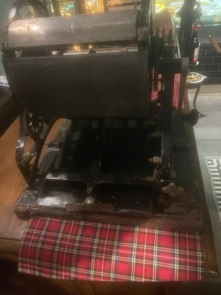 Macchina ciclostile d'epoca