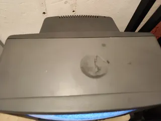 Televisión antigua Tecnimagen Negra