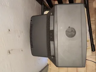 Televisión antigua Tecnimagen Negra