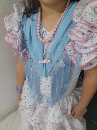 Traje Flamenca Niña Hipercor Talla 10/11