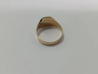 Anillo Sello Oro 18k