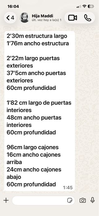 Armario blanco horacio.me