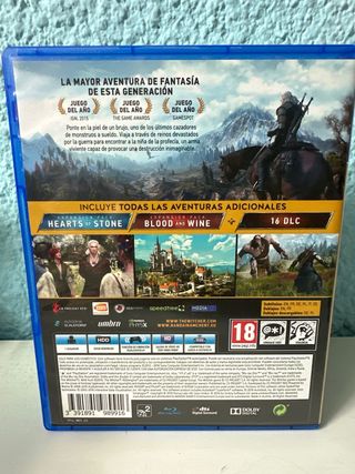 The Witcher 3 Wild Hunt GOTY PS4