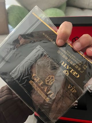 Reloj GELATU Hombre Negro y Plateado